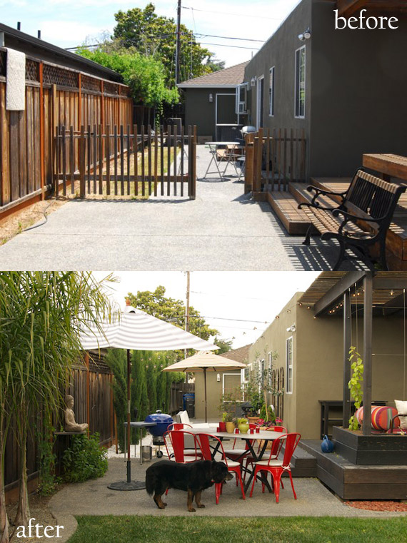 Side Yard Before & After