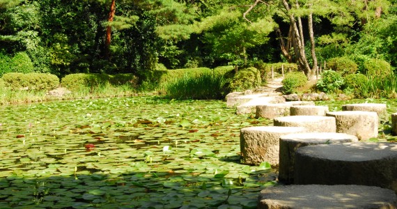 Stepping Stones, Heian Gardens