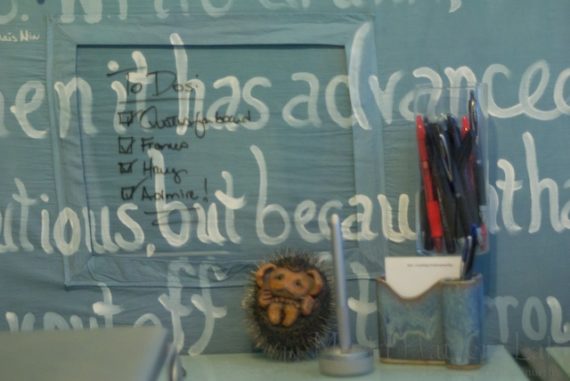 "White" board for the office